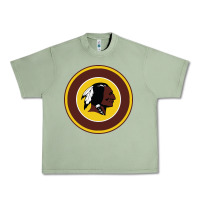 Oil Green the indian red skins clasic Urban Heavy Tee - PixelFlow