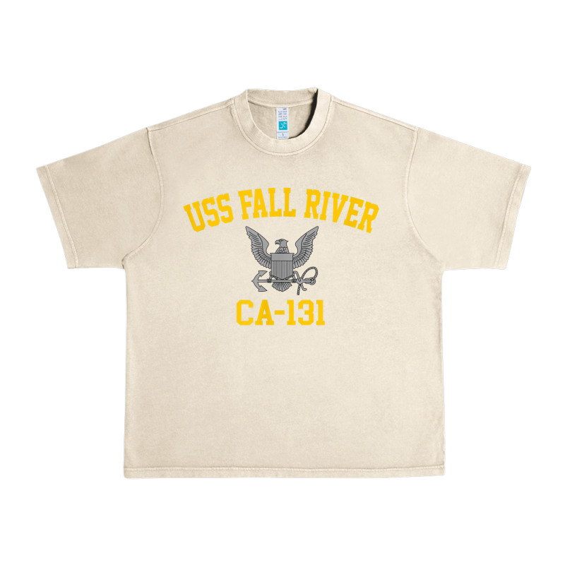 Uss Fall River Ca 131 Urban Heavy Tee by PixelFlow | Teevron