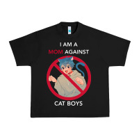 Black i am a mom against cat boys Urban Heavy Tee - PixelFlow