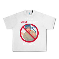 Lunar Rock i am a mom against cat boys Urban Heavy Tee - PixelFlow