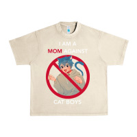 Sandshell i am a mom against cat boys Urban Heavy Tee - PixelFlow