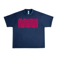Navy sf muni bart    muni Urban Heavy Tee - PixelFlow