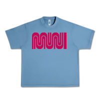 Pebble Blue sf muni bart    muni Urban Heavy Tee - PixelFlow