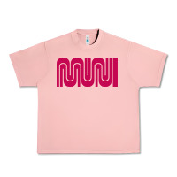 Salmon sf muni bart    muni Urban Heavy Tee - PixelFlow