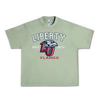 Oil Green liberty university flames football lynchburg virginia sparky the eagle Urban Heavy Tee - PixelFlow