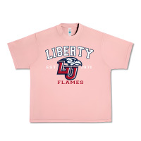 Salmon liberty university flames football lynchburg virginia sparky the eagle Urban Heavy Tee - PixelFlow