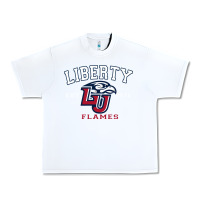 White liberty university flames football lynchburg virginia sparky the eagle Urban Heavy Tee - PixelFlow