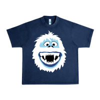 Navy bumble face Urban Heavy Tee - PixelFlow
