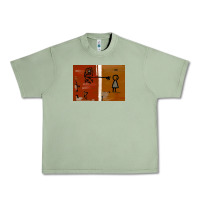 Oil Green It’s Always Sunny Painting Urban Heavy Tee - PixelFlow