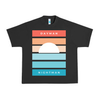 Pigment Black DAYMAN NIGHTMAN - It's Always Sunny Urban Heavy Tee - PixelFlow