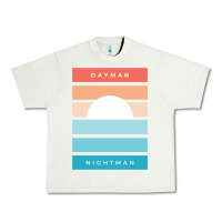 Pistachio DAYMAN NIGHTMAN - It's Always Sunny Urban Heavy Tee - PixelFlow