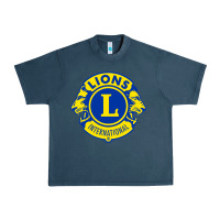 Midnight Navy lions clubs international classic Urban Heavy Tee - PixelFlow