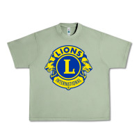 Oil Green lions clubs international classic Urban Heavy Tee - PixelFlow