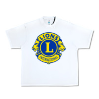 White lions clubs international classic Urban Heavy Tee - PixelFlow