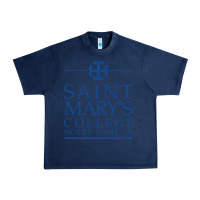 Navy saint mary's college belles Urban Heavy Tee - PixelFlow