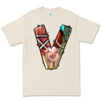 Bone farm life alphabet lowercase letters v Premium Tee - BundleAndBundleShop