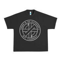 Pigment Black Crass   There Is No  Authority But Yourself Classic Urban Heavy Tee - PixelFlow
