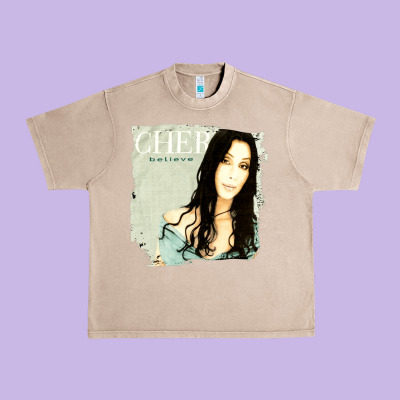 Cher Believe Tour, Cher Believe Tours, Cher, Believe, Tour, The Cher B Urban Heavy Tee Designed By Pixelflow