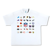 White american football team collage    wall art Urban Heavy Tee - PixelFlow