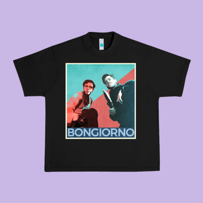 Inglorious Basterds - Bongiorno Poster Gift Urban Heavy Tee Designed By Pixelflow