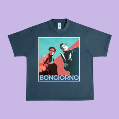 Inglorious Basterds - Bongiorno Poster Gift Urban Heavy Tee Designed By Pixelflow