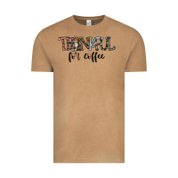 Thankful For Coffee Vintage Tee | Teevron