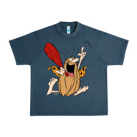 Midnight Navy captain caveman captain caveman unga bunga premium t shirt Urban Heavy Tee - PixelFlow