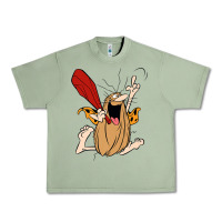 Oil Green captain caveman captain caveman unga bunga premium t shirt Urban Heavy Tee - PixelFlow