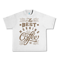 Lunar Rock The Best Morning Coffee Urban Heavy Tee - PixelFlow