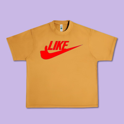 Like Urban Heavy Tee Designed By Pixelflow
