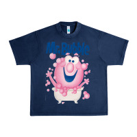 Navy Mr bubble makes bath time fun Urban Heavy Tee - PixelFlow