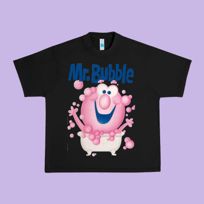 Mr Bubble Makes Bath Time Fun Urban Heavy Tee Designed By Pixelflow