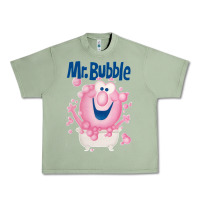 Oil Green Mr bubble makes bath time fun Urban Heavy Tee - PixelFlow