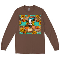 Chestnut Cow fall pumpkin Long Sleeve Tee - Artiststas