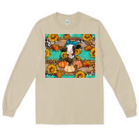 Mushroom Cow fall pumpkin Long Sleeve Tee - Artiststas