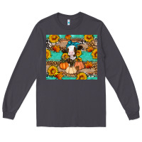 Smoke Cow fall pumpkin Long Sleeve Tee - Artiststas