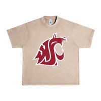 French Oak washington state cougars Urban Heavy Tee - PixelFlow