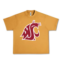 Peanut Butter washington state cougars Urban Heavy Tee - PixelFlow