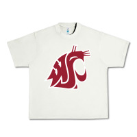 Pistachio washington state cougars Urban Heavy Tee - PixelFlow