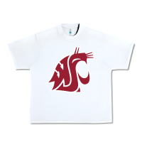 White washington state cougars Urban Heavy Tee - PixelFlow