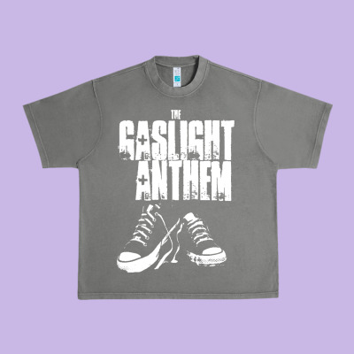 Fallon Gaslight Anthem Musisi Urban Heavy Tee Designed By Pixelflow