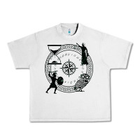 Lunar Rock the four stoic virtues Urban Heavy Tee - PixelFlow