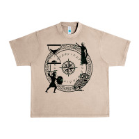 French Oak the four stoic virtues Urban Heavy Tee - PixelFlow