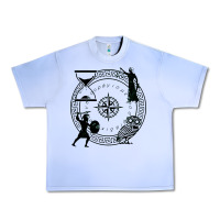 Grape Ice the four stoic virtues Urban Heavy Tee - PixelFlow