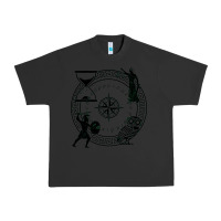 Pigment Black the four stoic virtues Urban Heavy Tee - PixelFlow