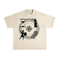 Sandshell the four stoic virtues Urban Heavy Tee - PixelFlow
