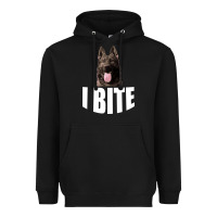 Black I Bite Heavyweight Hoodie - Bettercallsaul