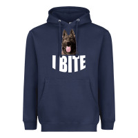 Navy I Bite Heavyweight Hoodie - Bettercallsaul