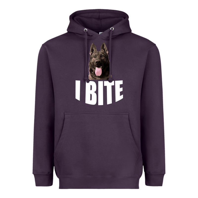 I Bite Heavyweight Hoodie by Bettercallsaul | Teevron