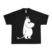 Black moomin character Urban Heavy Tee - PixelFlow